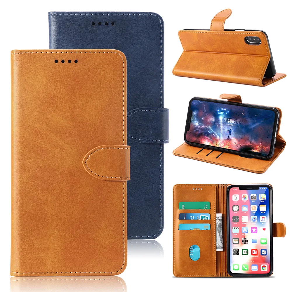 Luxury Protective Leather Flip Cover Protector Case for DOOGEE Y8 Y7 N10 With Stand Design Funda Custodia Housse Coque | Мобильные