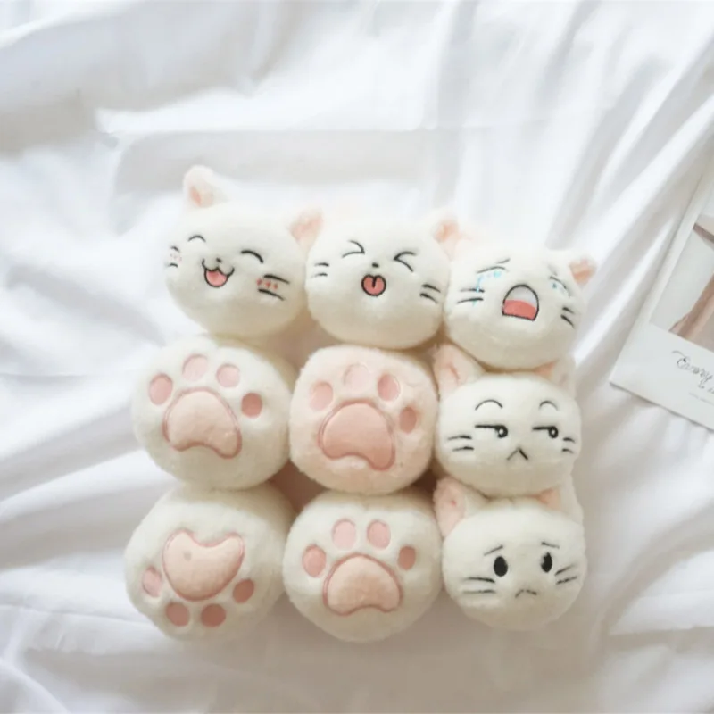 Lucky Boy Sunday сумка из 9 шт. Мини милый Кот Плюшевые игрушки Мягкая Kawaii кошка плюшевая подушка с набивкой Подушка Детская плюшевая кукла в подарок