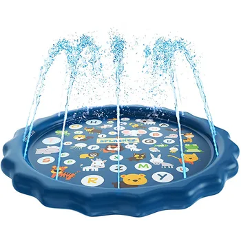 

Outdoor PVC Spray Water Cushion Baby Kids Play Water Mat Lawn Sprinkler Pad Indoor Outdoor Water Play Activity Center