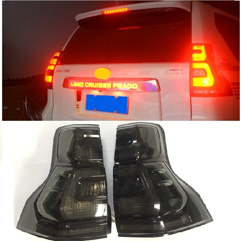 Светодиодный задний фонарь стояночные тормозные дневные огни подходят для PRADO 2018