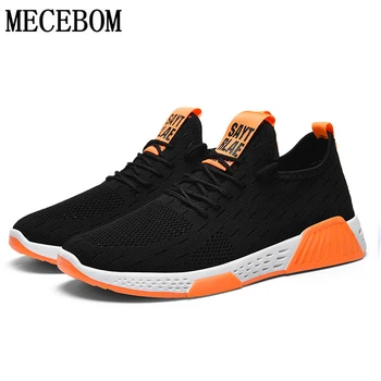 

Men Mesh Shoes Breathable Summer Korean Version Men Sneakers Super Light Lace-up Outdoor Leisure Non-slip Men Shoes