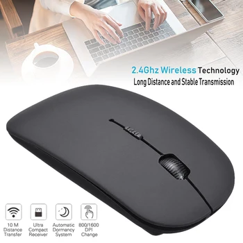 

Universal Suitable For Computer New 2.4GHz Ultra-thin Wireless Mouse Mice Optical Scroll For PC Laptop Computer Accessoies