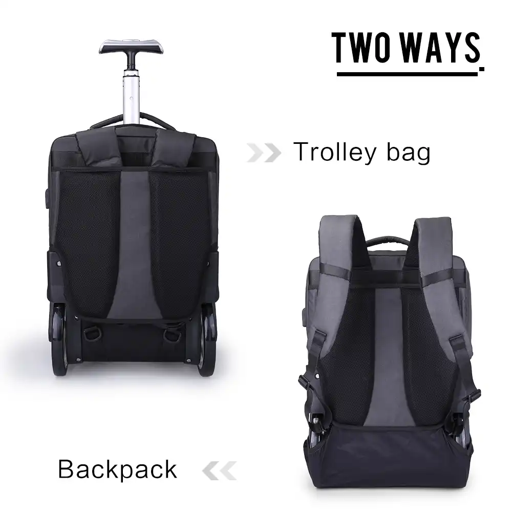 travel luggage with usb charger