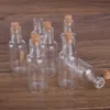 10pcs 12ml 22*60*7mm Clear Glass Jars Glass Bottles with Cork Stopper Glass Vials glass vessels Wishing bottles 4