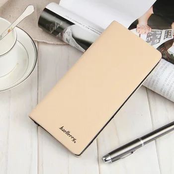 

2020 Korean style young men's wallet long white men's student wallet