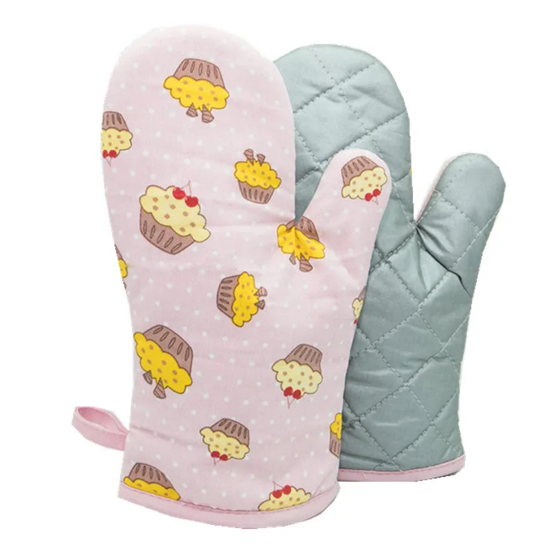 

[Cake/Square yin bu] New Style Oven Heat Resistant High-temperature Resistant Insulation Gloves Baking Tool Manufacturers a Pair