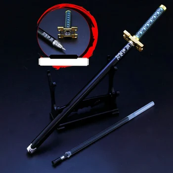 

Fashion Creative Stylus Metal Weapon Shape Demon Slayer Kimetsu no Yaiba Anime Gel Pen for Writing Stationery Office School Pen