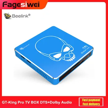 

Beelink GT-King Pro TV BOX Amlogic S922X-H 4GB 64GB Android9.0 Hi-Fi Lossless Sound 4K With Dolby Audio Dts Listen Voice Control