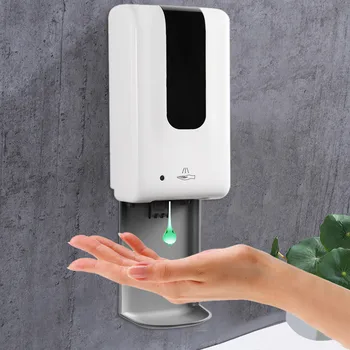 

Bathroom Automatic Liquid Soap Dispenser Automatic Hand Sanitizer Dispenser Touchless 1200ml Capacity Spray Dispenser d3
