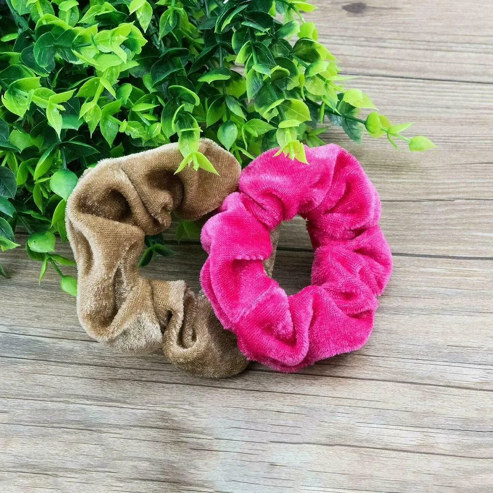 Корейские Бархатные резинки для волос Bobbles эластичные волосы держатель ленты Головные уборы конский хвост головной убор аксессуары для волос