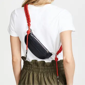 

Belt bag niche design fashion super soft texture simple fashion chest bag Messenger bag daily casual