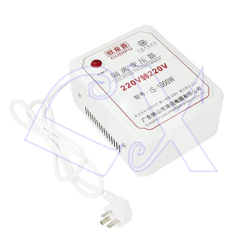 

1000W Anti-interference single-phase isolation transformer 220V to 220V copper maintenance dedicated