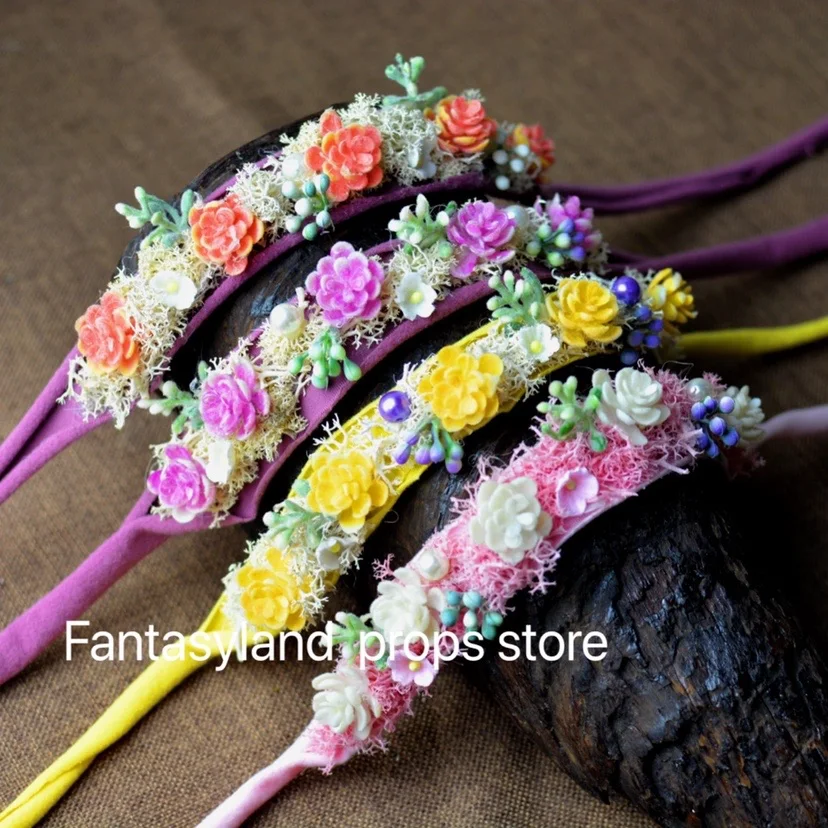 Newborn newborn photography props baby flower hair band accessories baby photo props studio photography