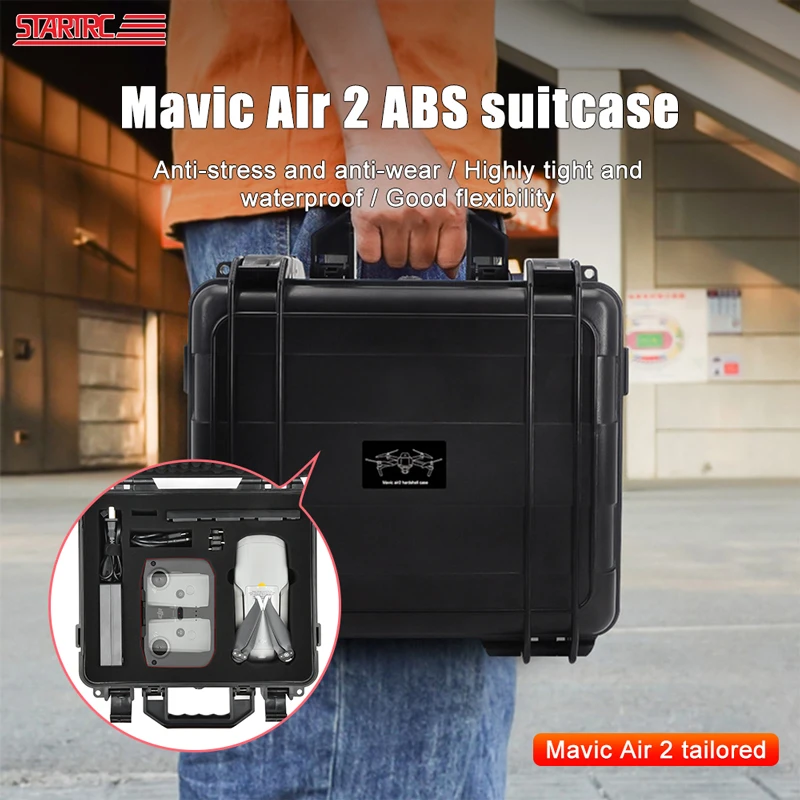 STARTRC Mavic Air 2 Protective Waterproof Box Hard Shell Portable Dji Case Camera Drone Boxes Accessories | Электроника