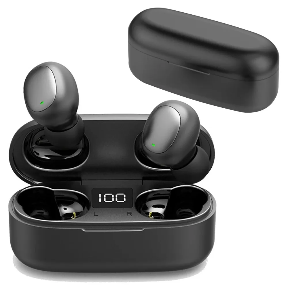 GW13 Bluetooth 5,0 наушники TWS светодиодный цифровой дисплей Bluetooth наушники HD стерео Беспроводная гарнитура с шумоподавлением
