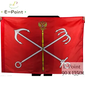 

Flag of St Petersburg 90*135cm Size Christmas Decorations for Home