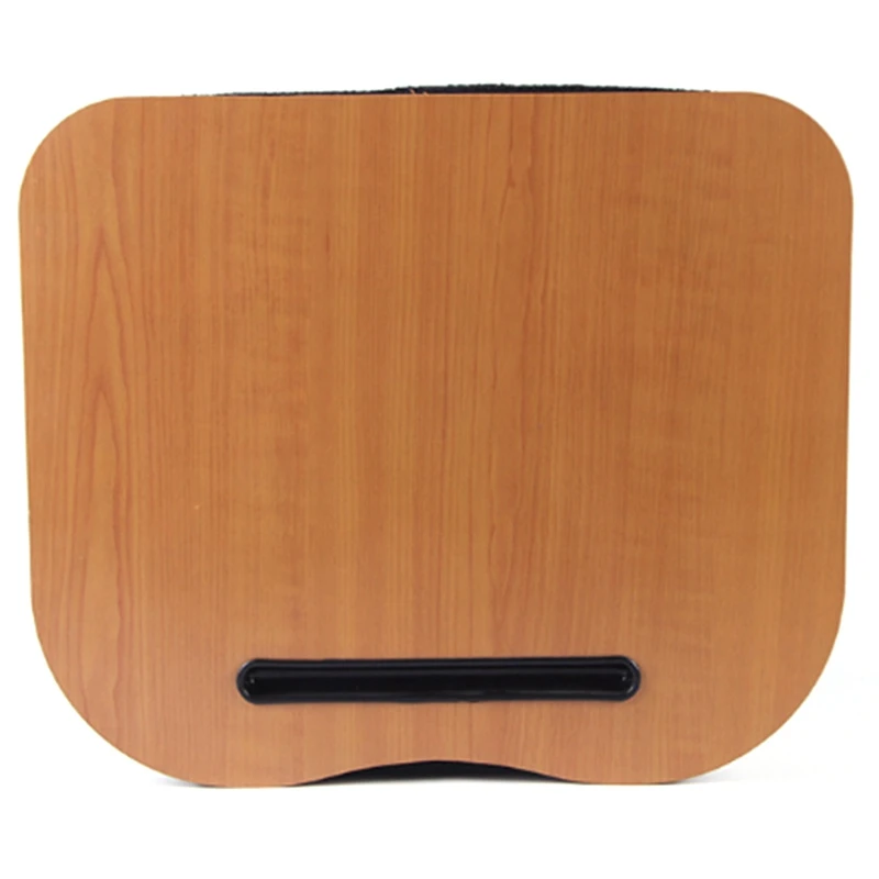 

PPYY NEW -Desk Bed Cushion Knee Lap Handy Computer Reading Writing Table Tablet Tray Cup Holder Laptop Stand Cushion Desk Office
