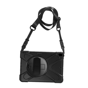 

Laptop Protective Case with Shoulder Strap and Hand with Pen Slot Tablet PC Protective Case for IPad Air 2019 / Air 3