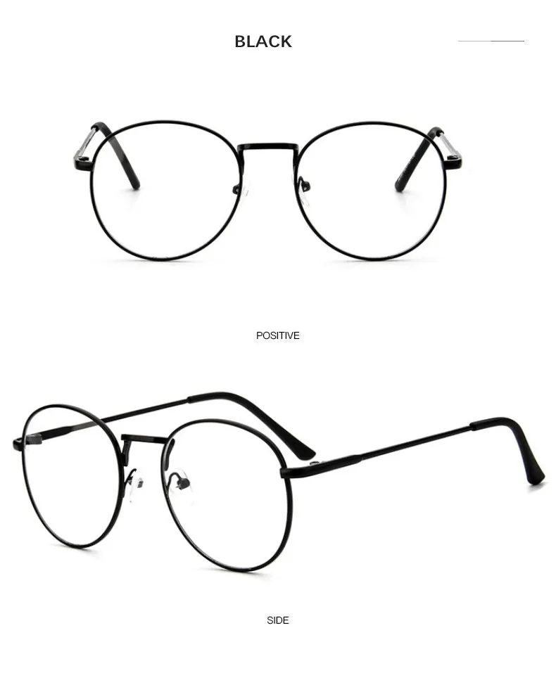 Классическая оправа для очков Женская Ретро винтажная овальная оправа для очков Прозрачная Оптическая Женская оправа очки с прозрачными защитными стеклами очки