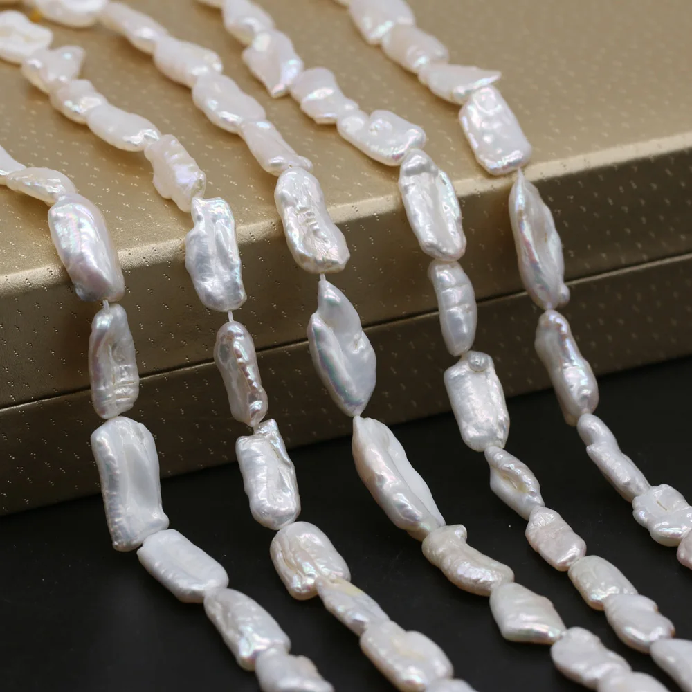 

Hot Selling Natural Freshwater Pearl Baroque Shaped Beads DIY Making Bracelet Necklace Jewelry Accessories 8x18-9x20mm