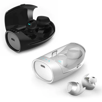 

TWS Bluetooth V5.0 IPX7 Waterproof Earphone Binaural Wireless Sports CVC8.0 Mini In-Ear earpiece