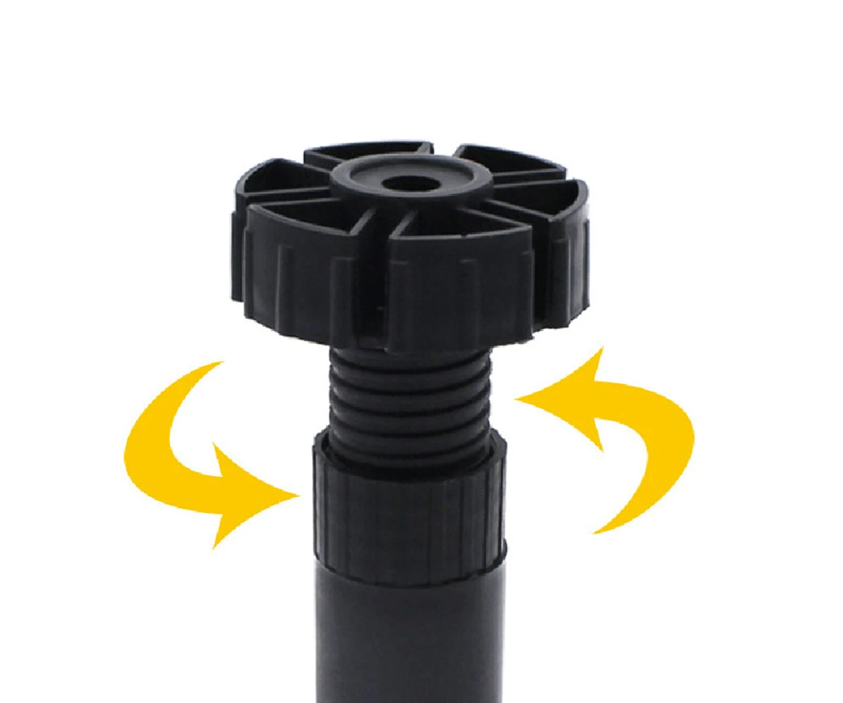 2021 New 4pcs Adjustable Height Cupboard Foot Cabinet Leg，for furniture Kitchen Bathroom sofa legs furniture Replace feet