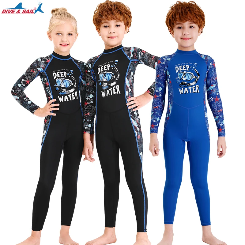 Kids Diving Suit Dive Sail Kid Swimming Suit Wetsuit Kids Rash