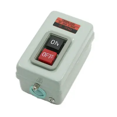 

TBSN-330 ON/OFF 2 Positions 3P Latching Push Button Switch 3.7KW 3A