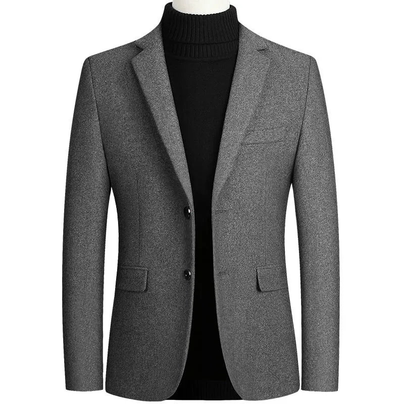Autumn Winter Wool Coat Men Woolen Overcoat Casual Blend Coat Male Long Sleeve Tops Classic Office Wear Plus Size Clothing Xxxl Autumn Winter Wool Coat Men Woolen Overcoat Casual Blend Coat Male Long Sleeve Tops Classic Office Wear Plus Size Clothing Xxxl
