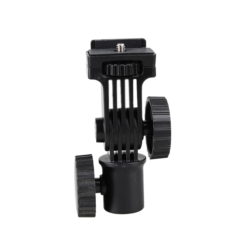 YONGNUO LED light mounting bracket Hot shoe Mount Light Stand Bracket Swivel For Monitor LED YN300 III YN600L II YN608