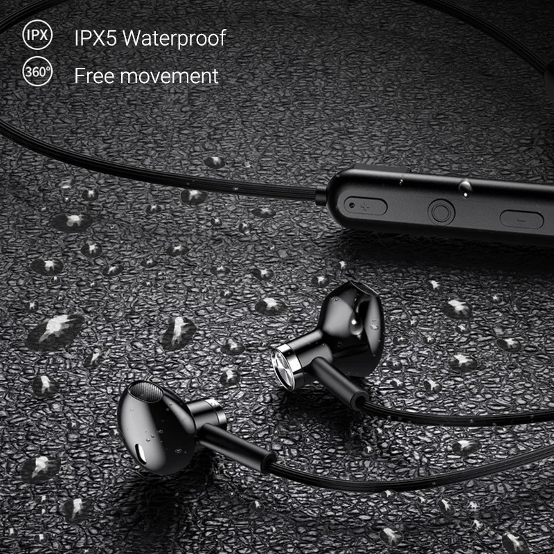 Наушники EARDECO беспроводные наушники Bluetooth спортивные гарнитура с