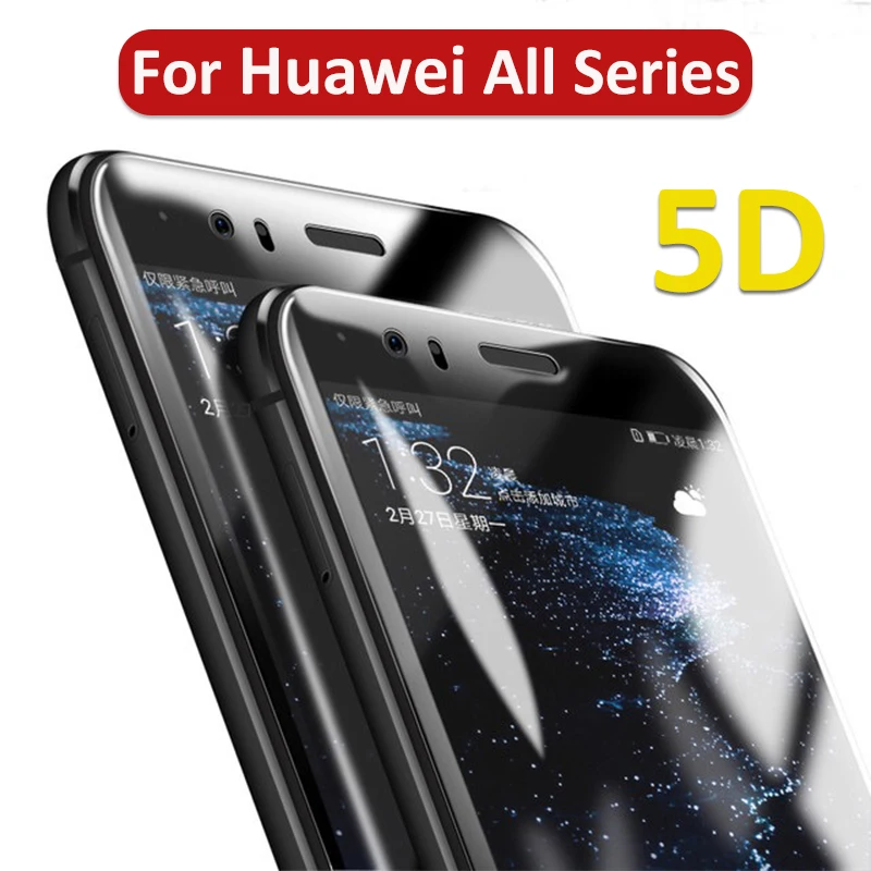 5D стекло для huawei p8 lite 2017 honor 8 защитное 9 v9 p9 p8lite p9lite защитная пленка из закаленного