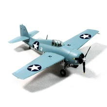 Trumpeter 1: 72 Вторая мировая война силы США F4F модель истребителя Готовая модель модели 37248