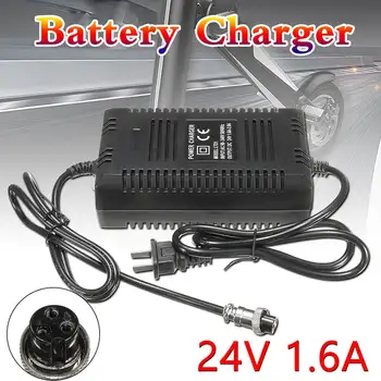 

DC 24V 1.6A Electric Bicycle Charger Battery Charger Adapter For Electric Car Bicycle Bike Scooters