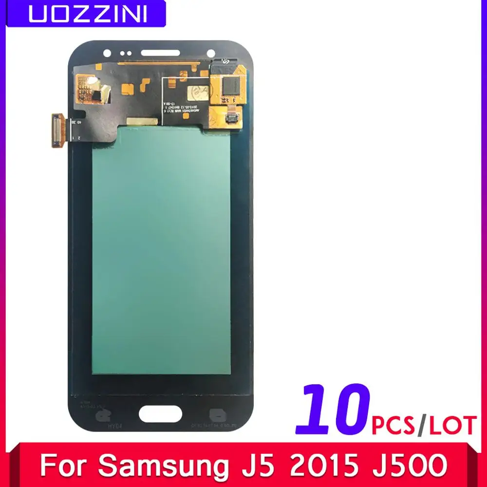 

10 Pcs/Lot Super AMOLED For Samsung Galaxy J5 2015 J500 J500F J500FN J500H J500M LCD Display Touch Screen Digitizer Assembly