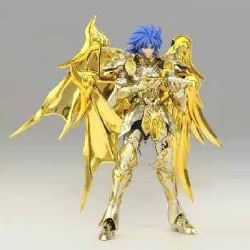 

New GT Great Toys Saint Seiya Myth Soul of God Gold EX Gemini SaGa metal armor With Cloth Hanger Myth God Action Figure Toy