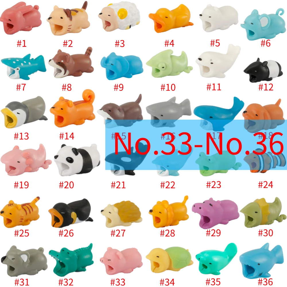 

Cute Cartoon Cable Bites Protector For phone Charging Cord Cable Buddies Cartoon Cable Biter cartoon Animal Accessory one piece