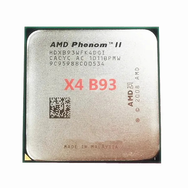 Бесплатная доставка AMD Phenom ii X4 B93 2 8G 6M 95W четырехъядерный процессор для