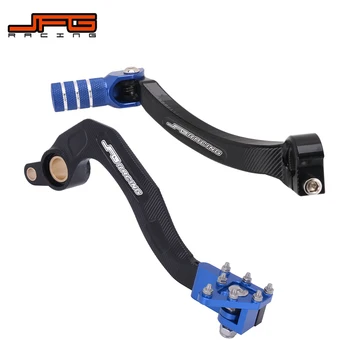 

Motorcycle CNC Shifter Shift Pedal Lever Rear Foot Brake Pedal Lever For YAMAHA YZ450F YZF450 2014 2015 2016 Dirt Bike