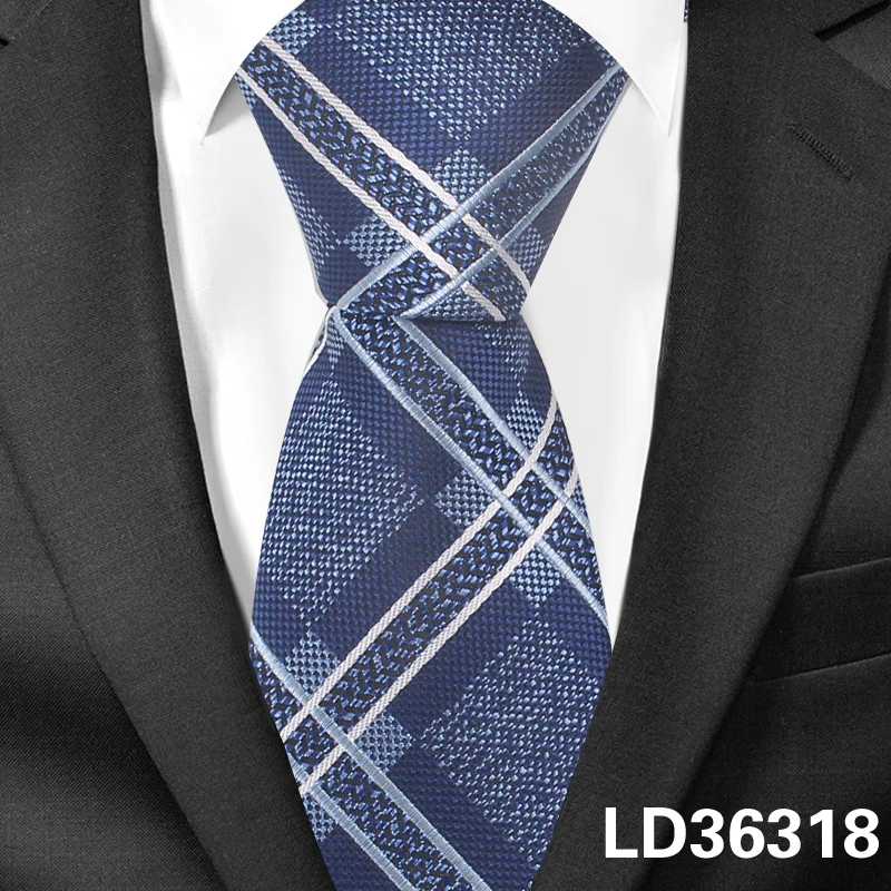 LD36318 Новые цветочные галстуки для мужчин и женщин модные обтягивающие, в полоску галстук для шеи для свадьбы повседневные мужские галстуки классические костюмы Тонкий шейный галстук - Цвет: LD36318