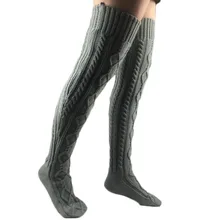 1 пара, женские вязаные шерстяные Длинные Гетры, закрывающие колени, женские гетры, зимние теплые домашние носки-Тапочки