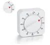60 Minutes Kitchen Timer Count Down Alarm Reminder White Square Mechanical Timer for Kitchen ► Photo 2/5