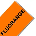 black on fluorange