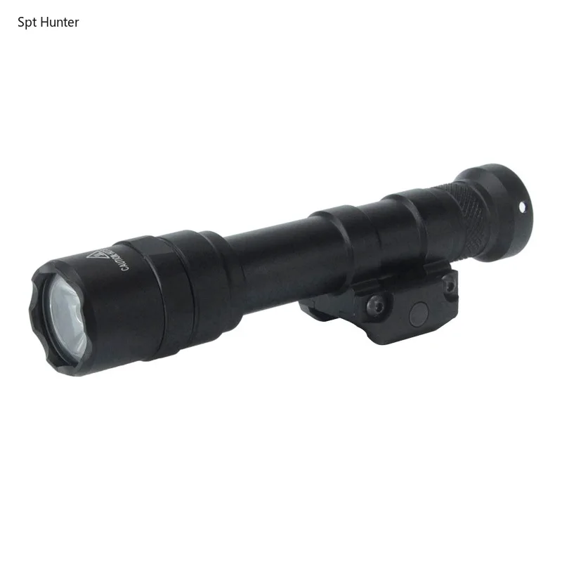 

Tactical M600B Scout Light Hunting LED Mini Weapon Light Fits 20mm Picatinny Keymod Rail Mount 400 lumens Flashlight