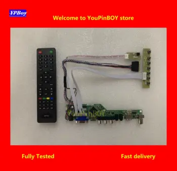 

YouPinBOY Kit for B156XTN02.0 B156XW02 V.2 V.6 N156BGE-L21 LTN156AT24 TV+HDMI+VGA+AV+USB LCD LED screen Controller Driver Board