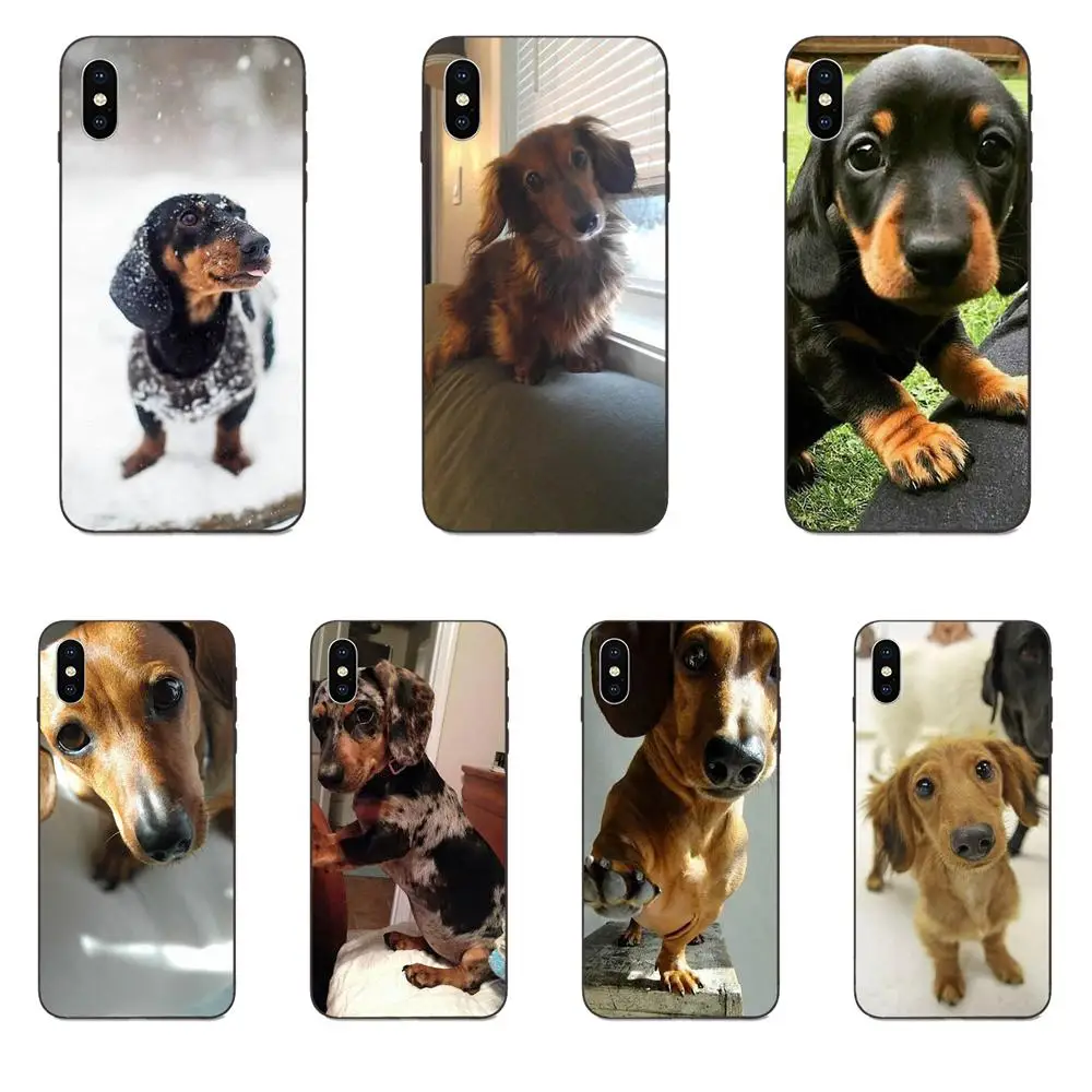 

TPU Capa Cover Case For Xiaomi Mi Mix Max Note 2 2S 3 5X 6 6X 8 9 9T SE A1 A2 A3 CC9e Lite Play Pro F1 Animal Dachshund
