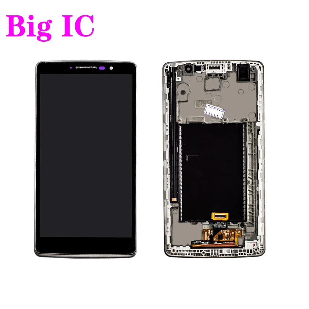 AAA +, LS770 Lcd, LG H635 Lcd G4 스타일러스 디스플레이, H540, H542, H630, H631 G, 스타일로 디스플레이, 터치 스크린 디지타이저 어셈블리 + 프레임
