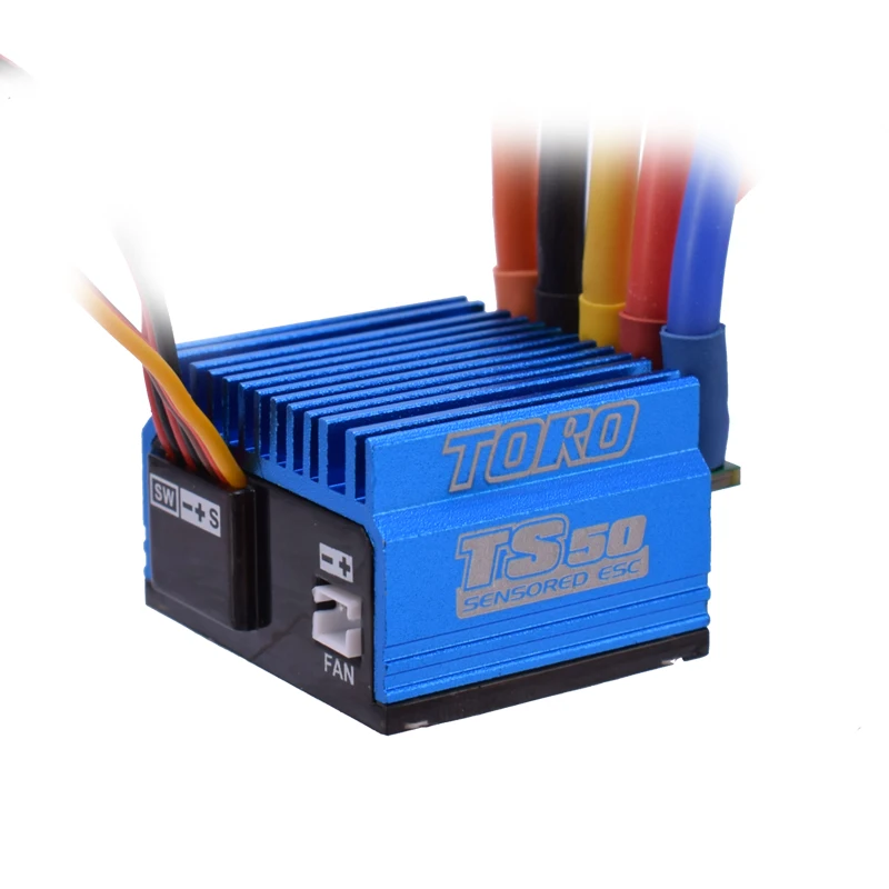 SkyRC TS50 50A бесщеточный Сенсорный электронный регулятор хода с 6 V/2A BEC поддержка датчика бесщеточный мотор для 1/10 Багги и туристического автомобиля