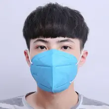 10 шт. 10 шт. унисекс нетканые ткани одноразовые лица рот маска пять слоев PM2.5 Пылезащитный фильтр анти загрязнения ушной петли 2 цвета