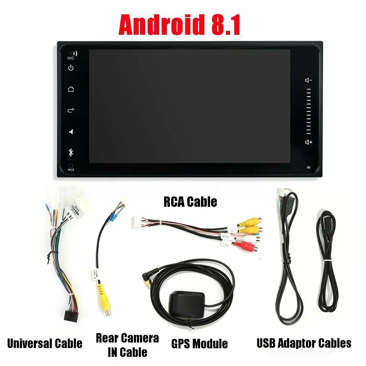 

7'' 2 Din Android 8.1 Stereo Radio Player FM WIFI GPS For Toyota Corolla Camry
